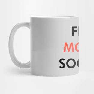 Flat Moon Society (Dark) Mug